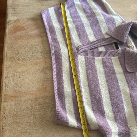 For Love & Lemons Maud Boxy Cropped Sweater • L - Picture 8 of 12